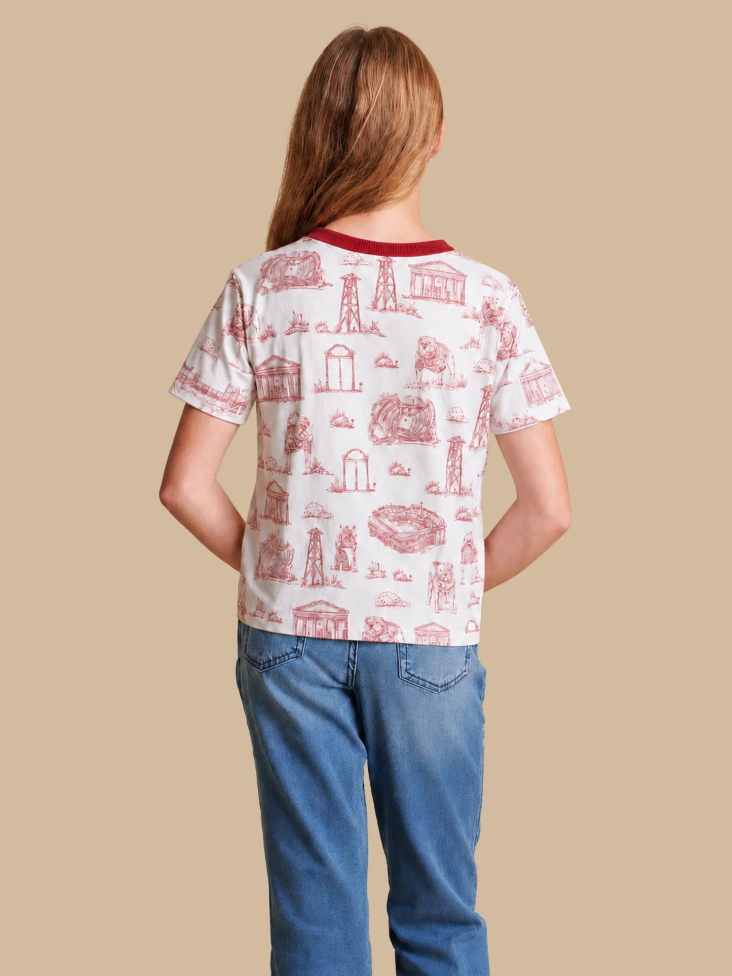 Kids GA embroidered tee