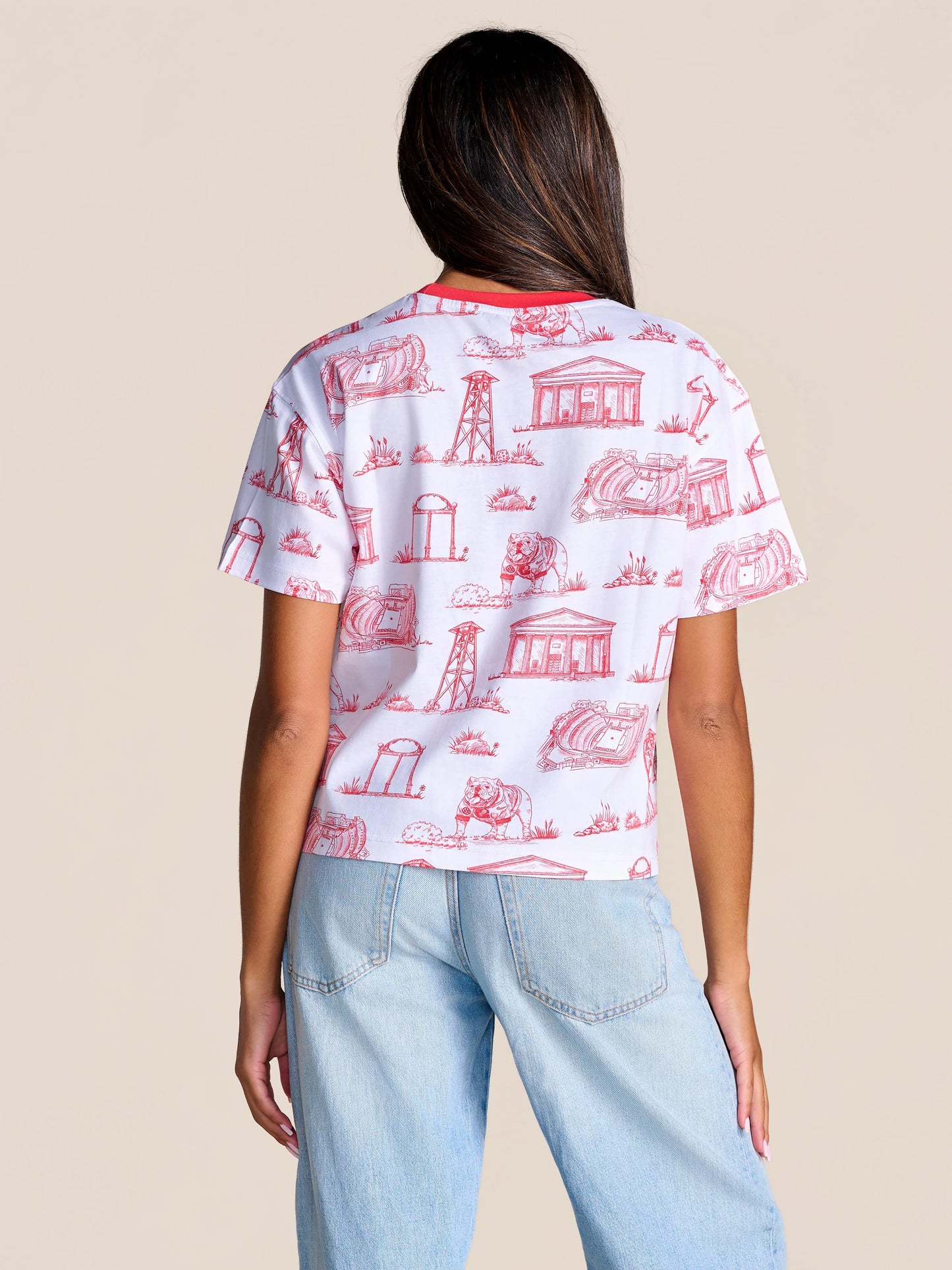 Georgia Embroidered Tee