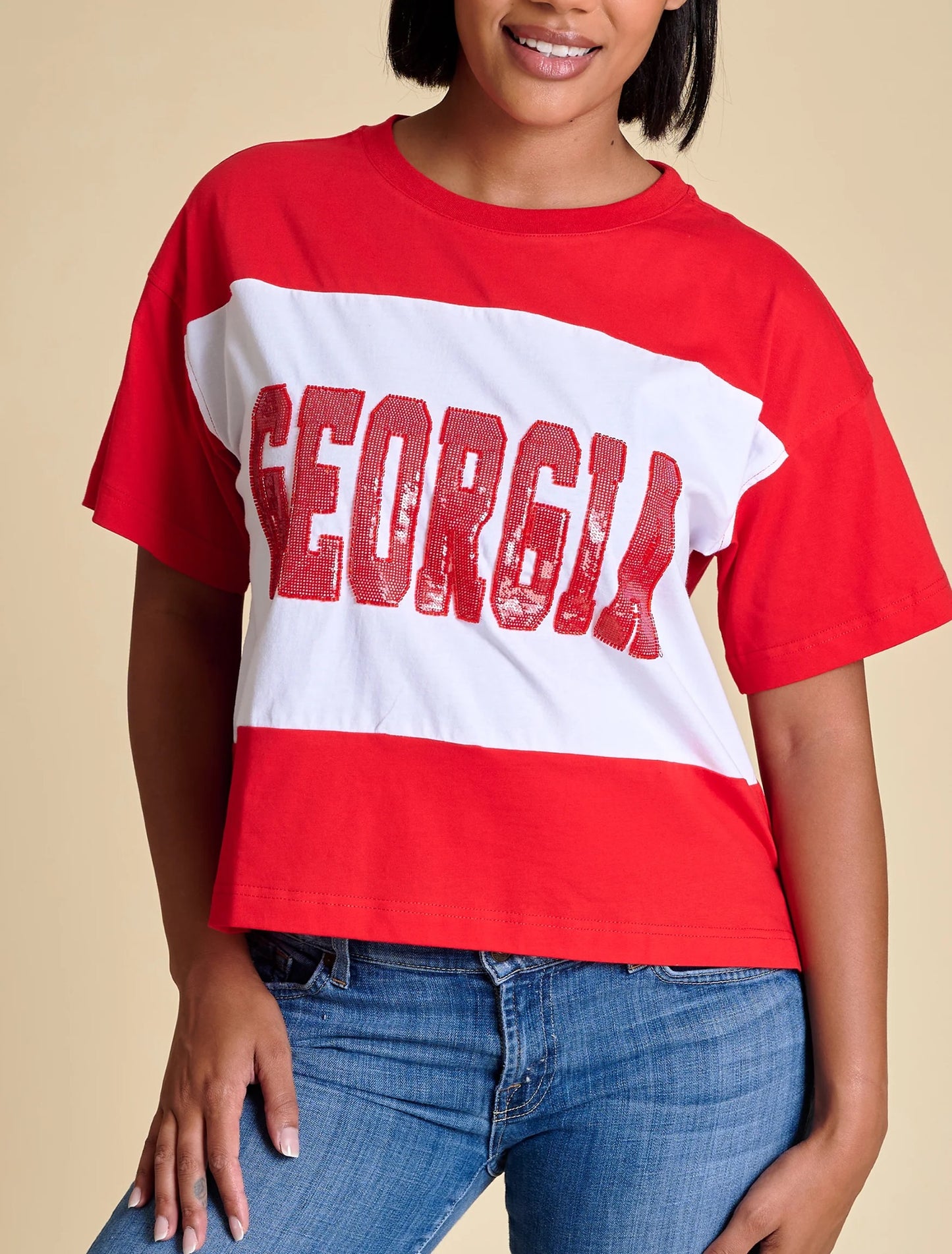 Georgia Color Block Tee