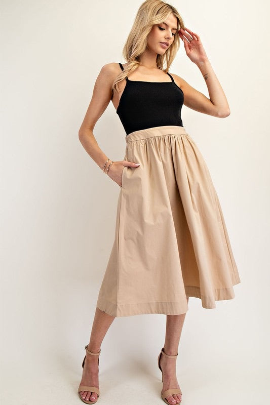 Two Toned Sleeveless Maxi