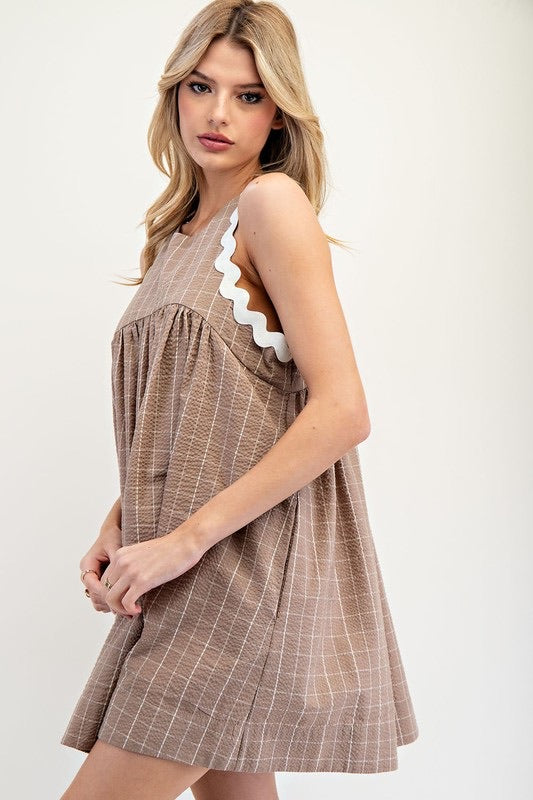 Rick Rack Mini Dress