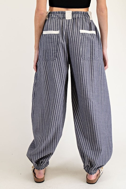 Denim Line Joggers