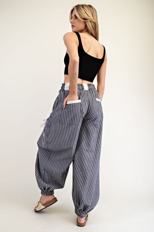 Denim Line Joggers