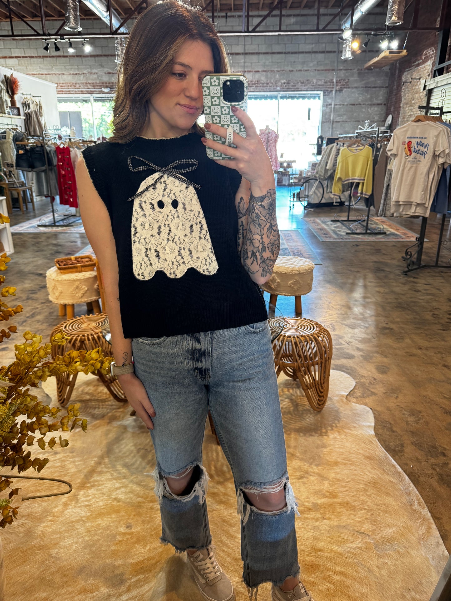 Boo Lace Vest