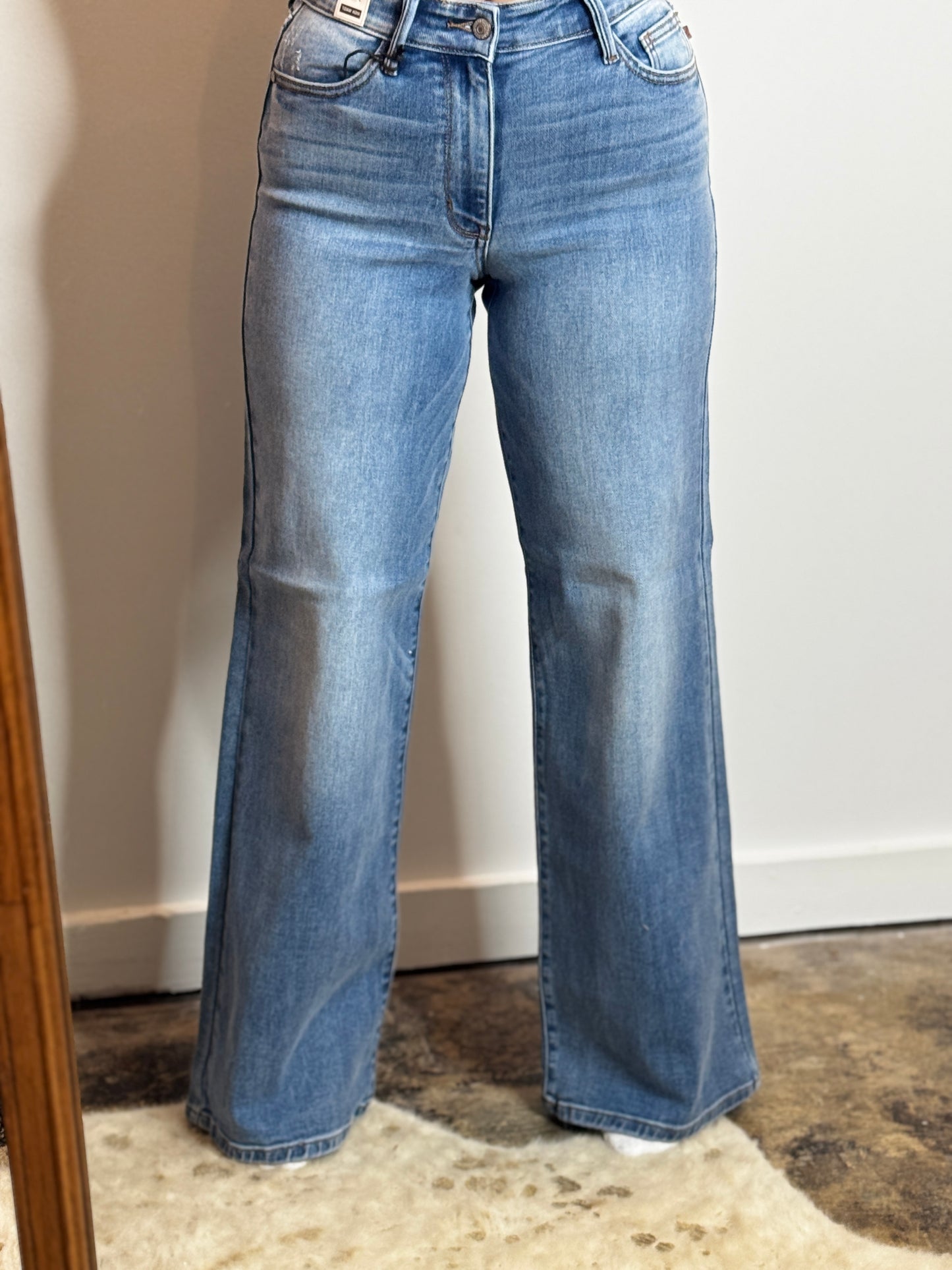 Vintage Wash Wide Leg