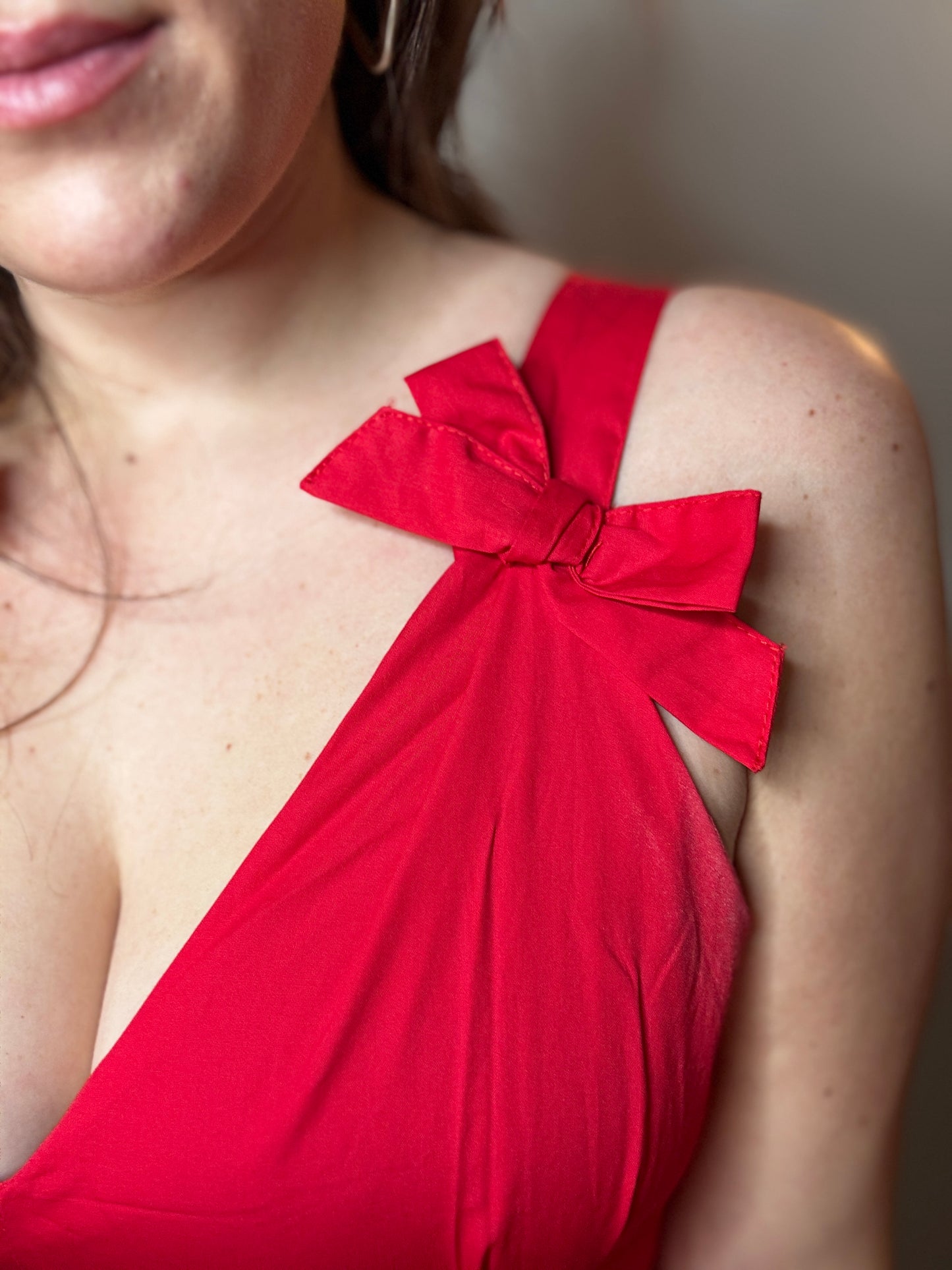 Red Bow Dress