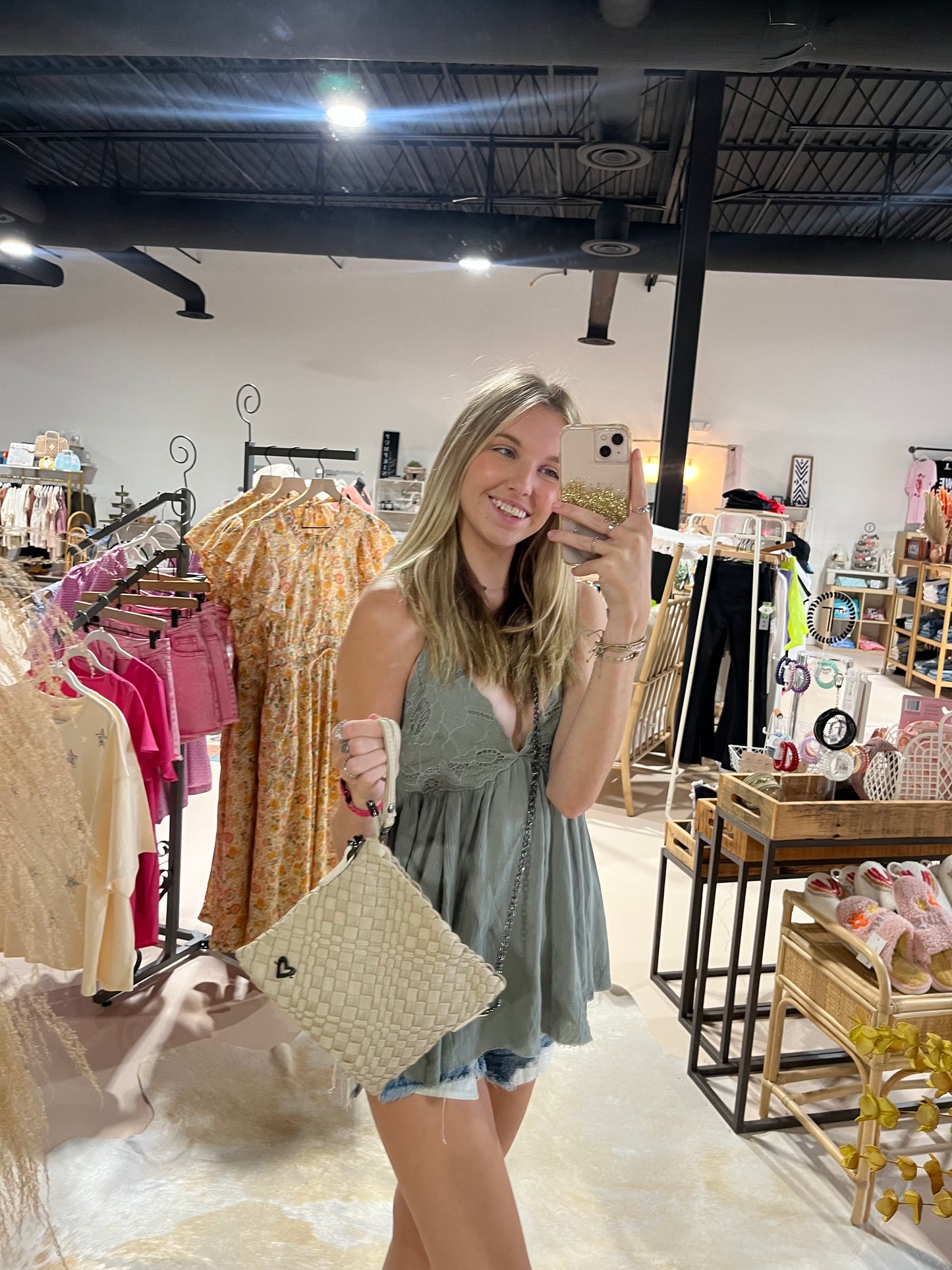 Crossbody Woven Purse