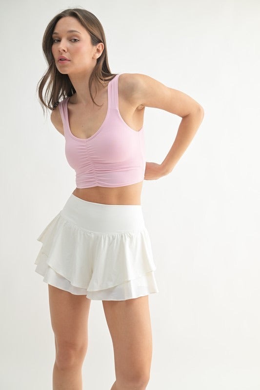 Baby Pink Crop