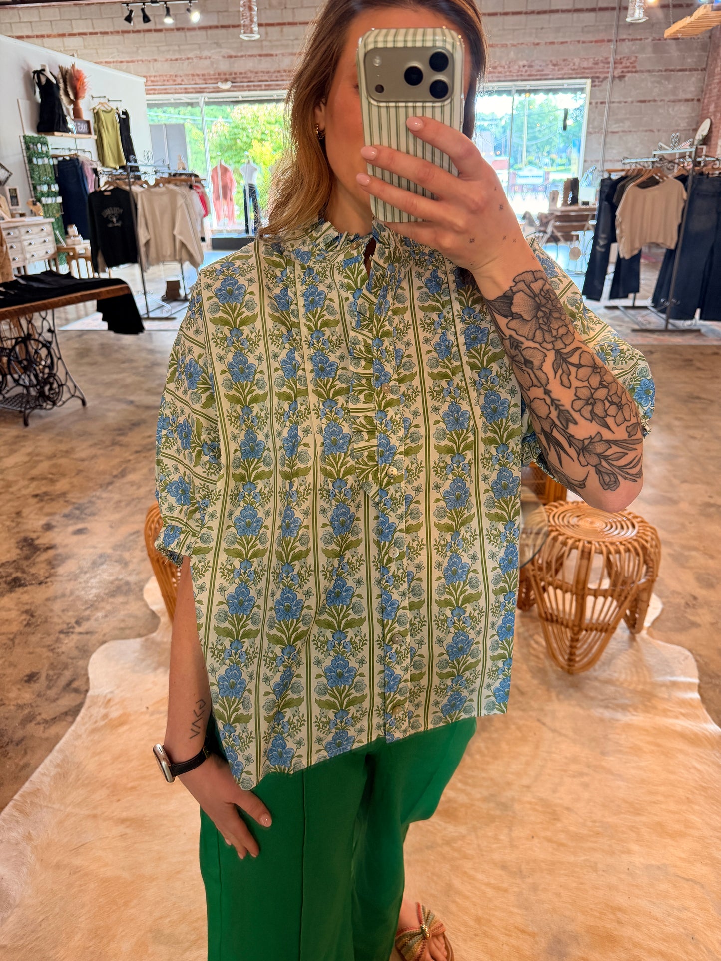Kelly Flower Power Top