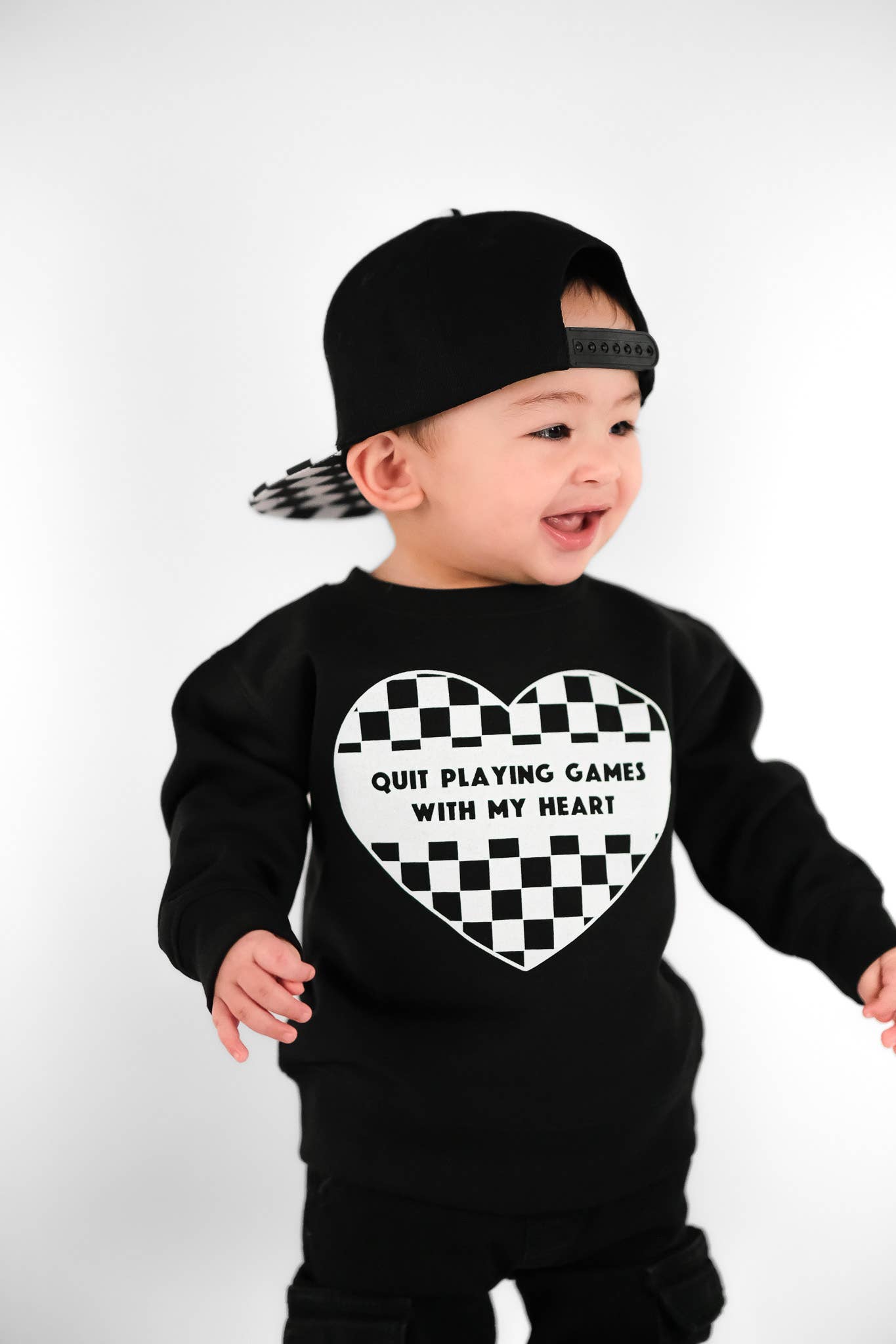 Quit Playing Games | Kids Sweatshirt