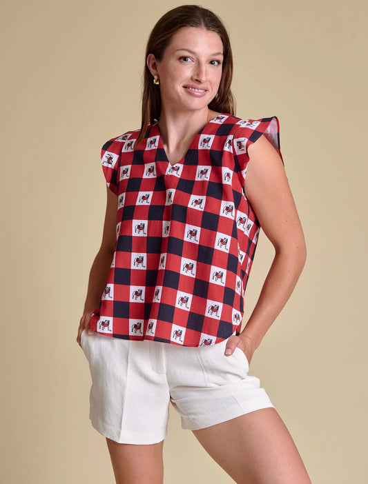 GA Gingham Tank