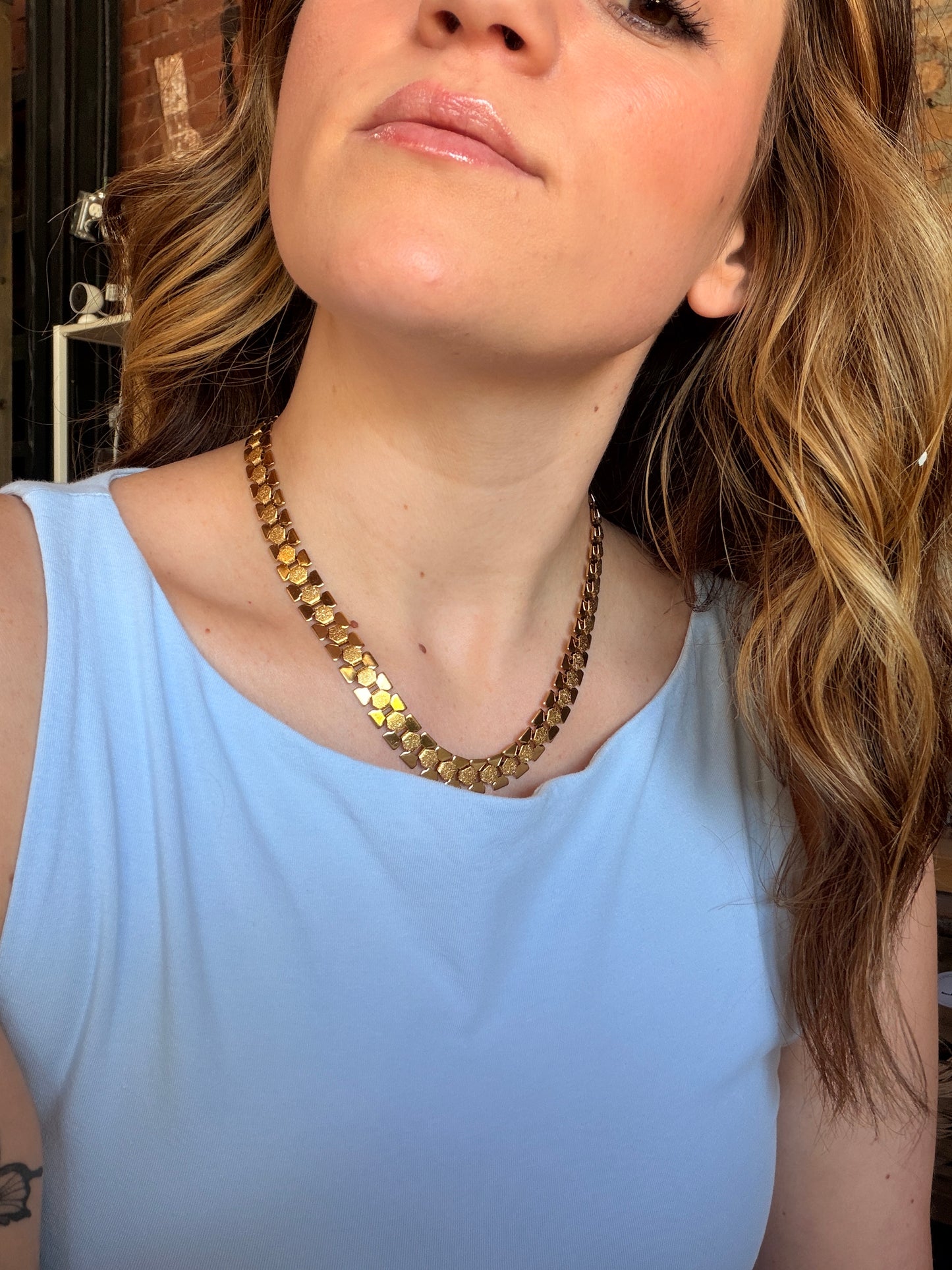 Gold Flake Chain