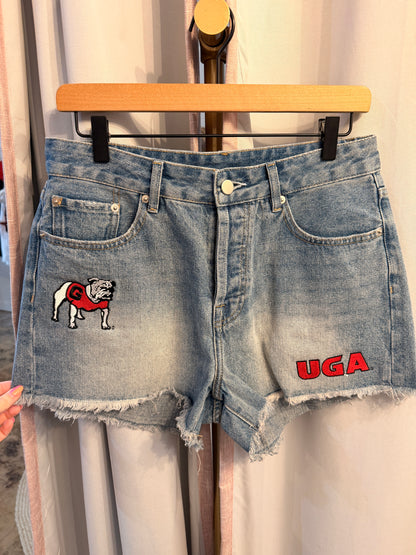 UGA Denim Shorts