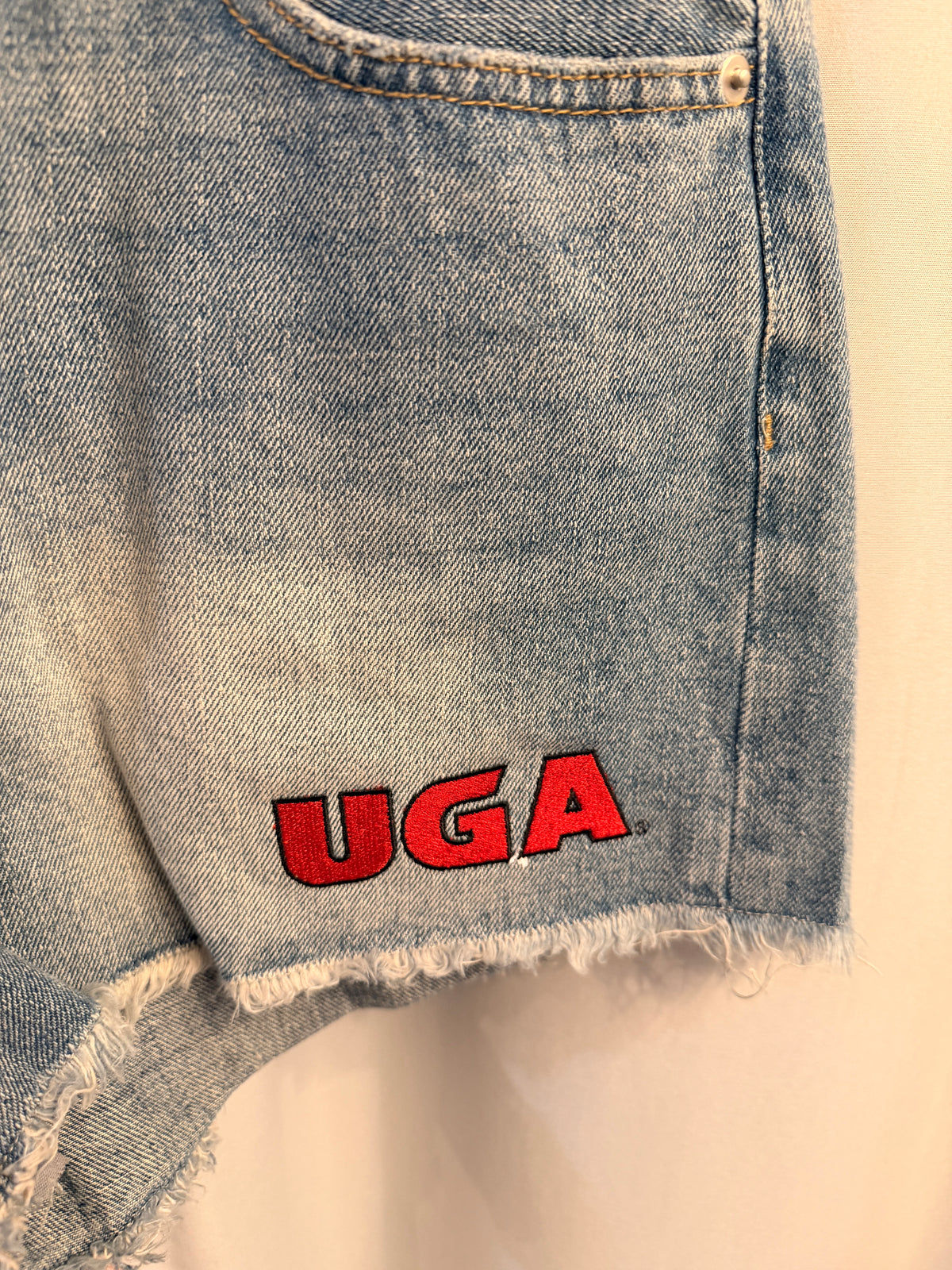 UGA Denim Shorts