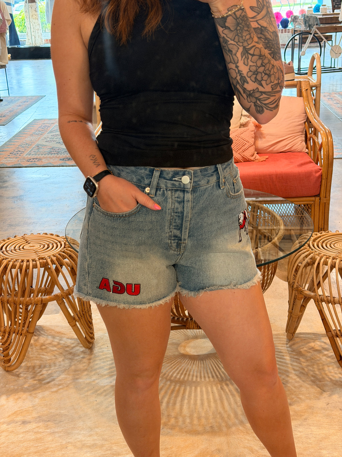 UGA Denim Shorts