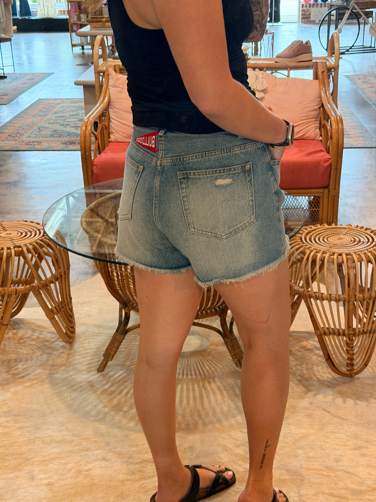 UGA Denim Shorts
