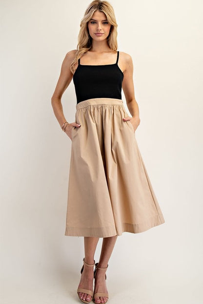 Two Toned Sleeveless Maxi