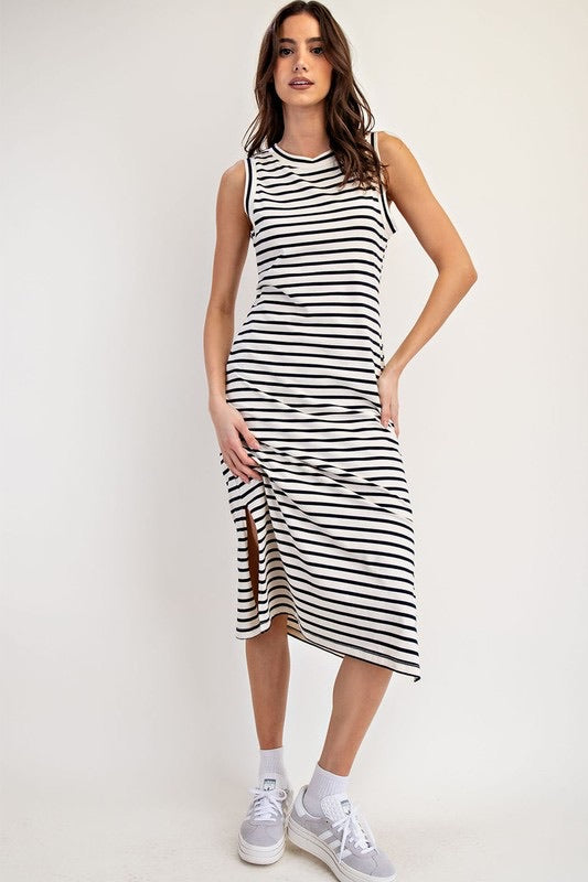 Stripe Bodycon Dress