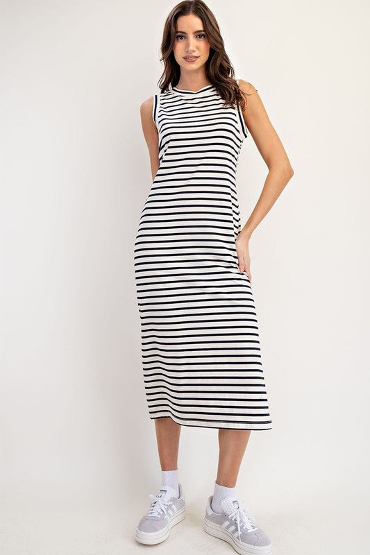Stripe Bodycon Dress