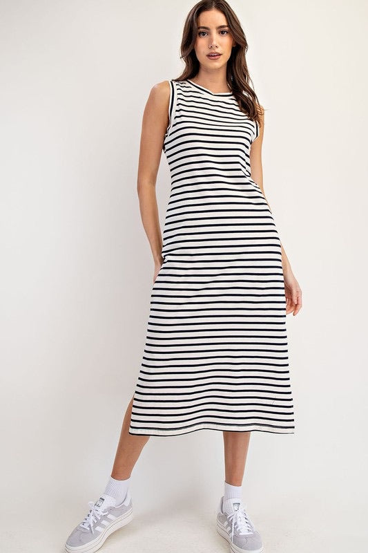 Stripe Bodycon Dress