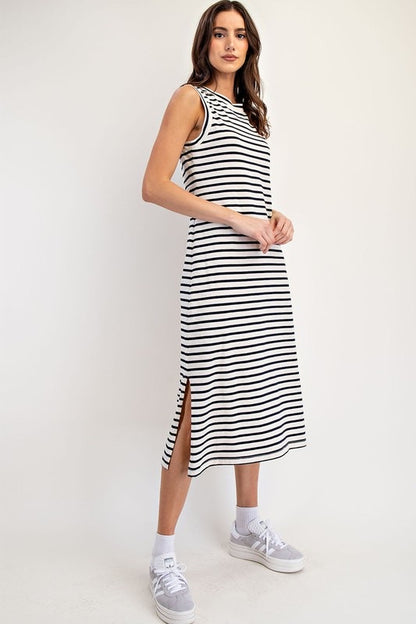 Stripe Bodycon Dress