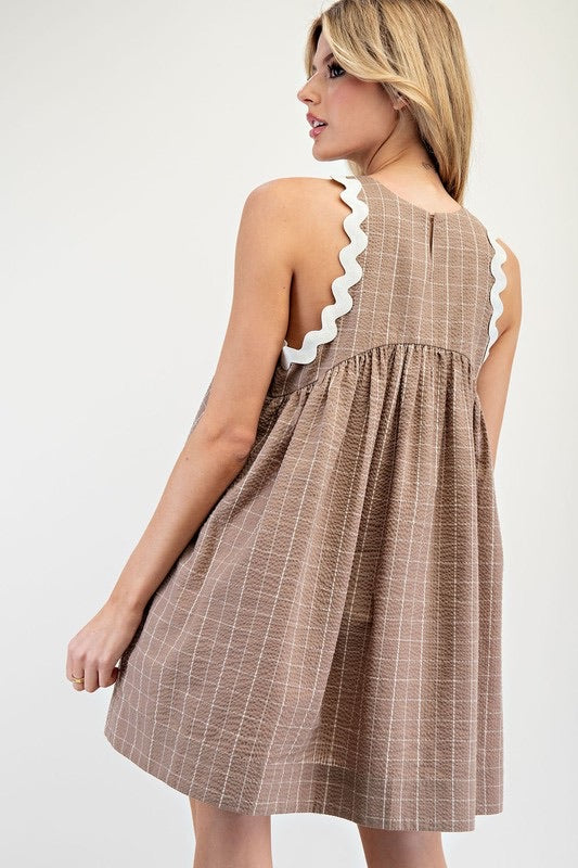Rick Rack Mini Dress