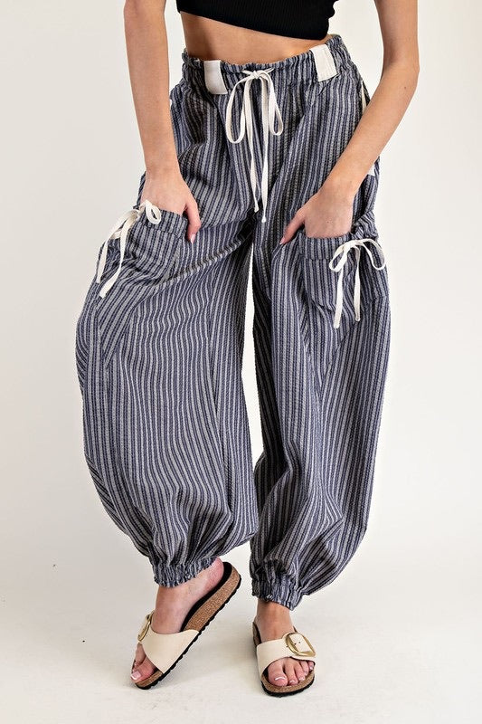 Denim Line Joggers