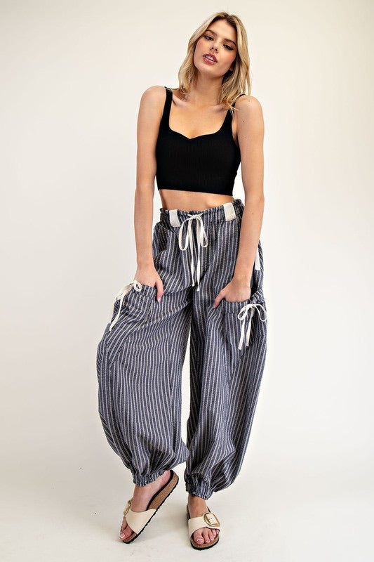 Denim Line Joggers