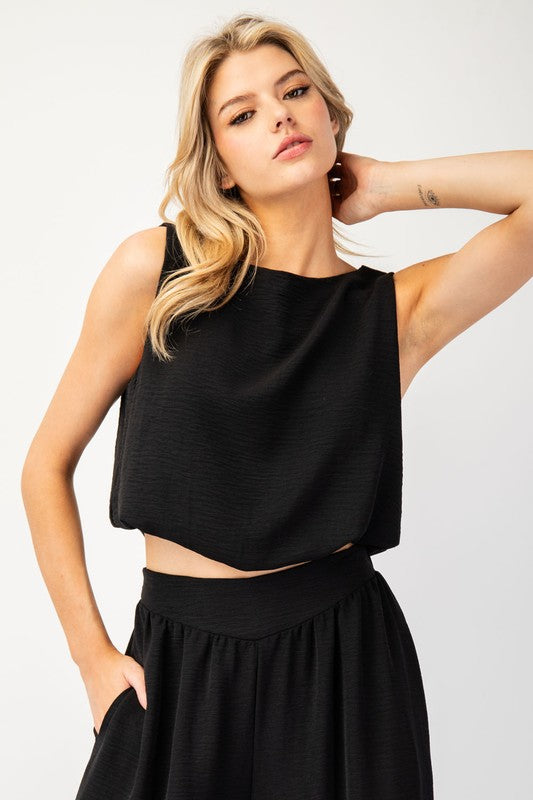 Sleeveless Flow Top