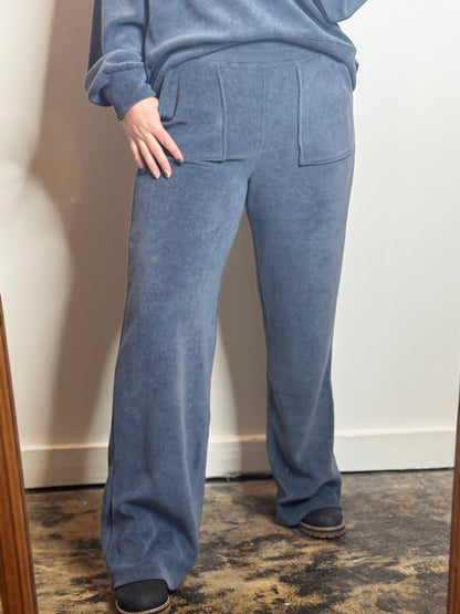 Blue Corduroy Pants