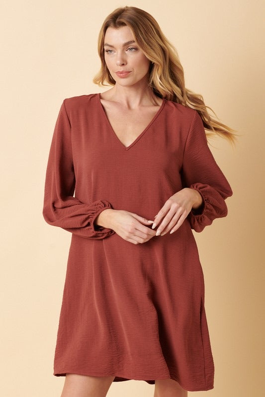 Brick Airflow Dress