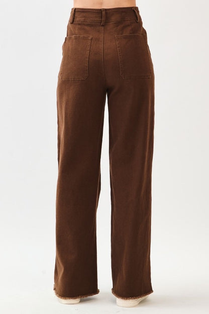 Chocolate Twill Pants