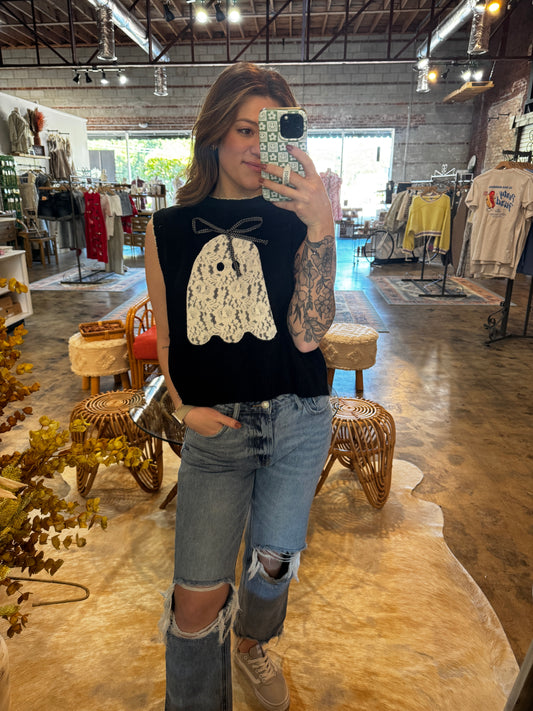 Boo Lace Vest