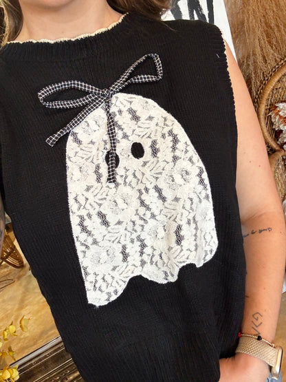 Boo Lace Vest