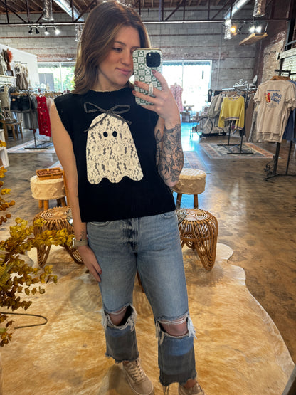 Boo Lace Vest