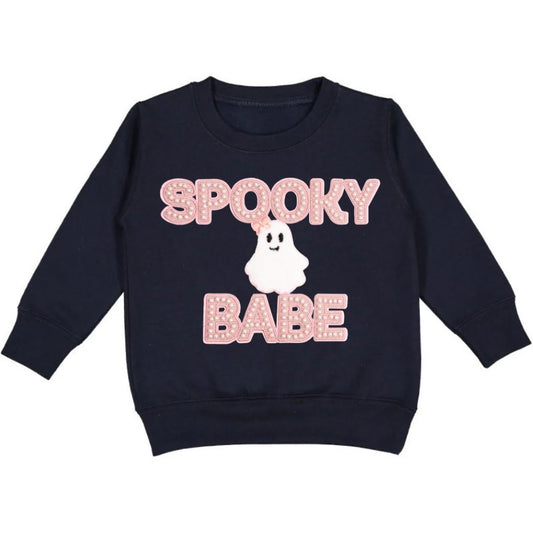 Girls Spooky Babe Pullover