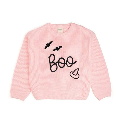 Boo Knit Girls Pullover
