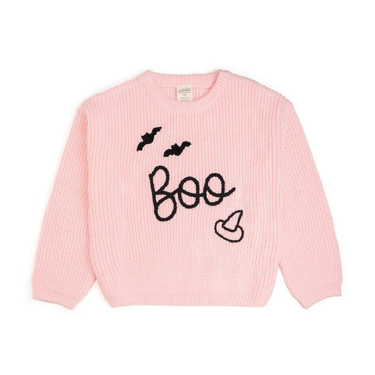 Boo Knit Girls Pullover