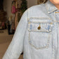 Drawstring Crop Denim Jacket