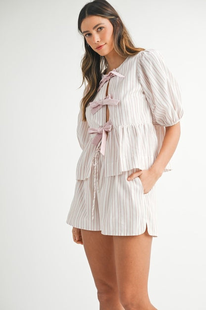Stripe Shorts