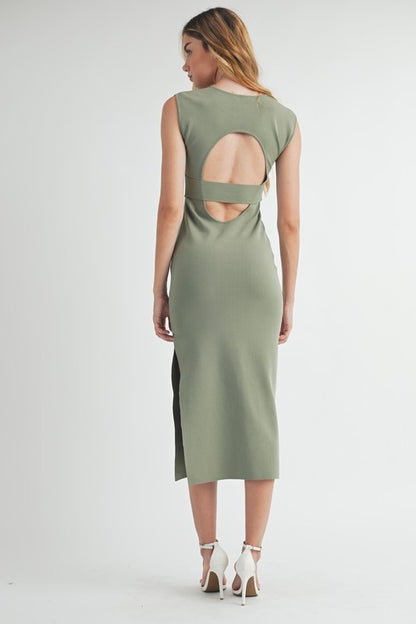 Olive Bodycon Dress
