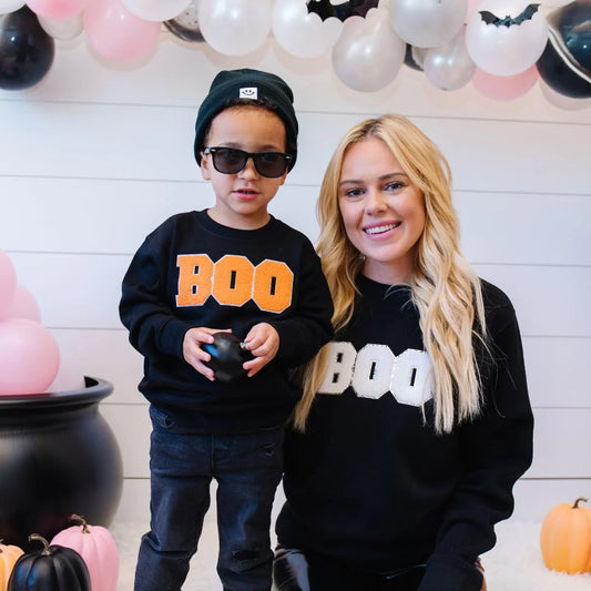 Boys Boo Patch Sweatshirt