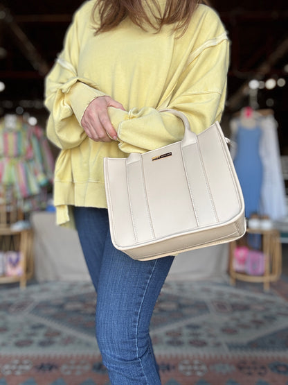 Medium Cream Bag