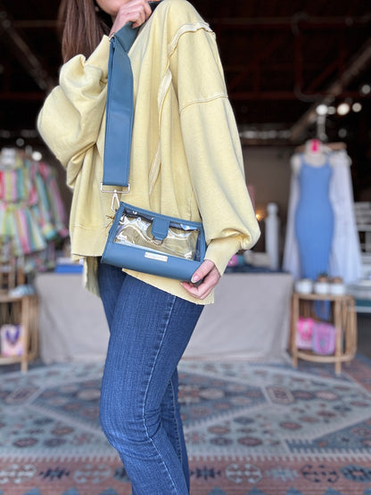 Clear Clutch Bag