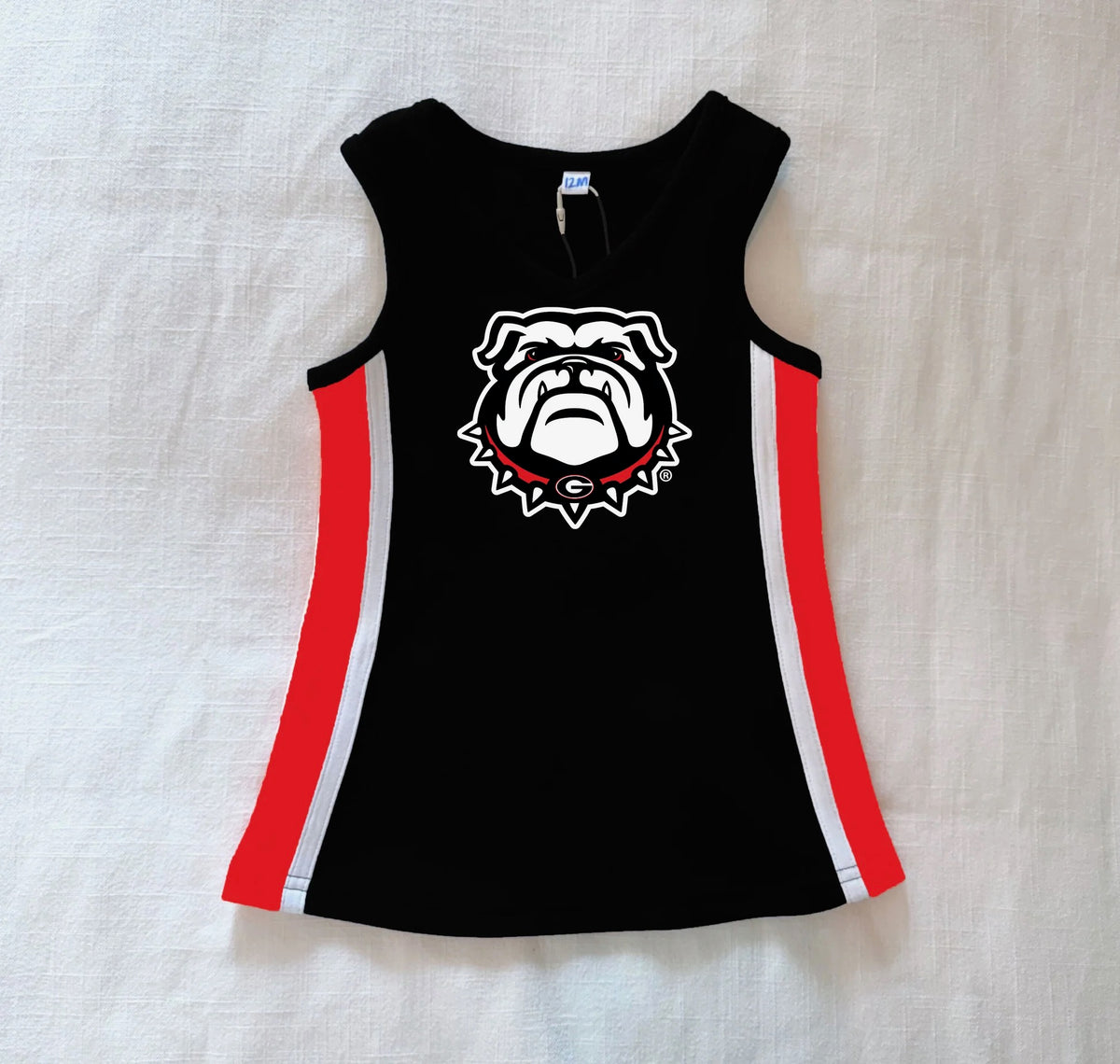 Girls Stripe Cheer Dress