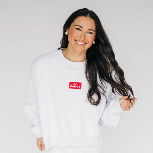 Boxy 'Dawgs' Crewneck