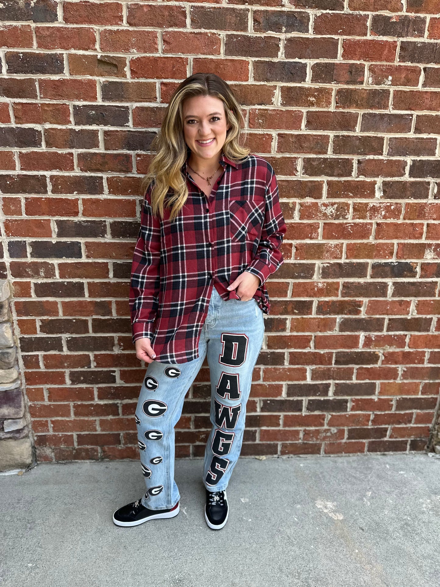 GA Bulldog Flannel