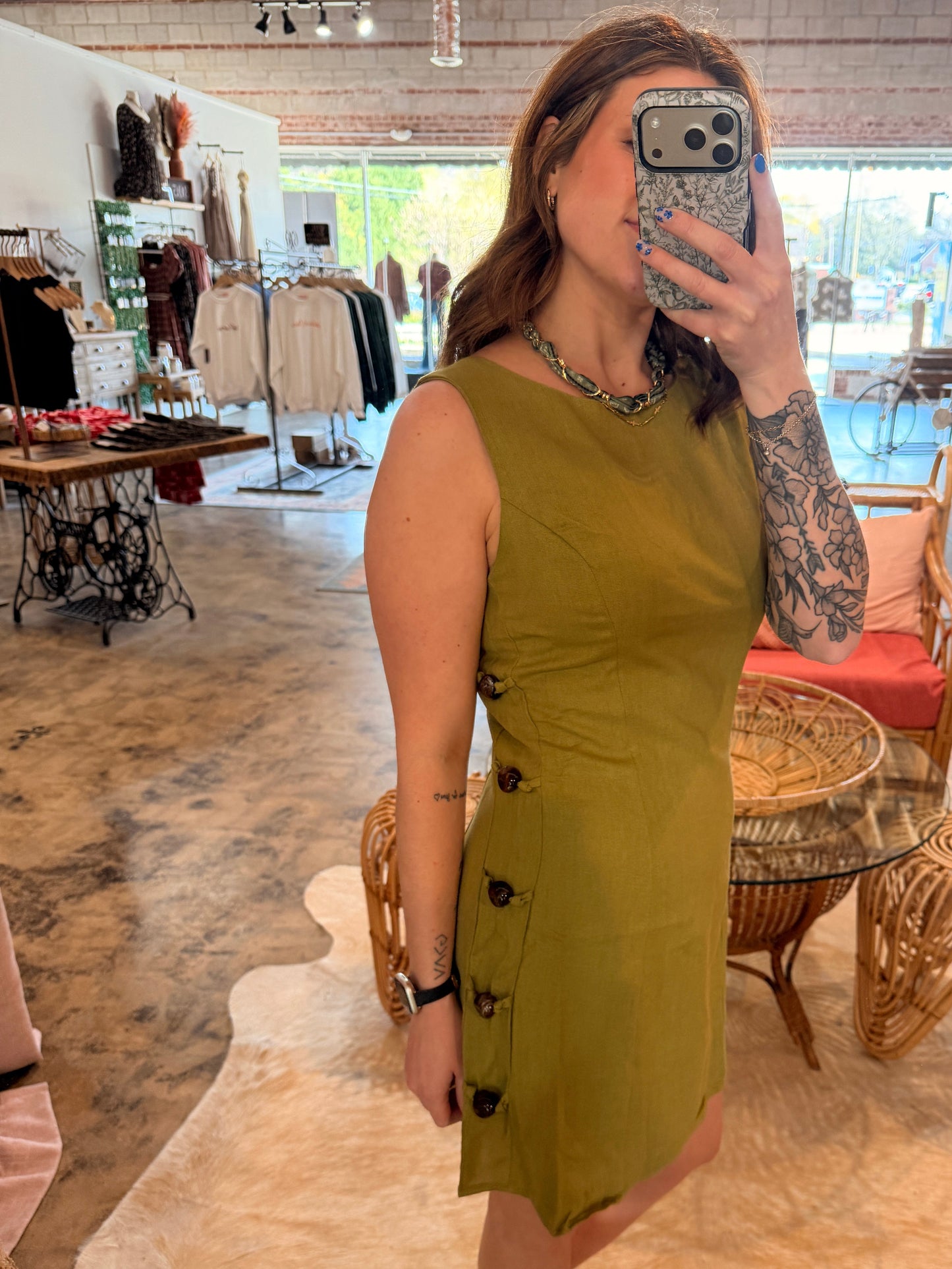 Side Beaded Dress