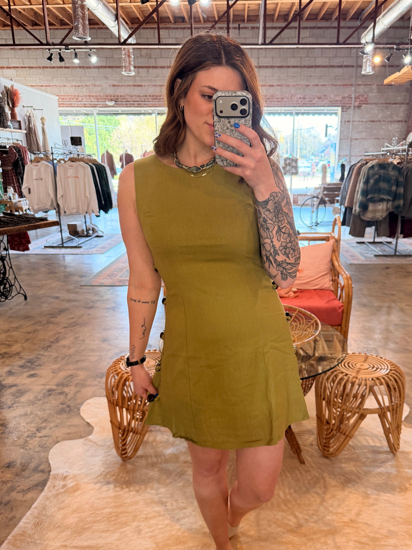 Side Beaded Dress