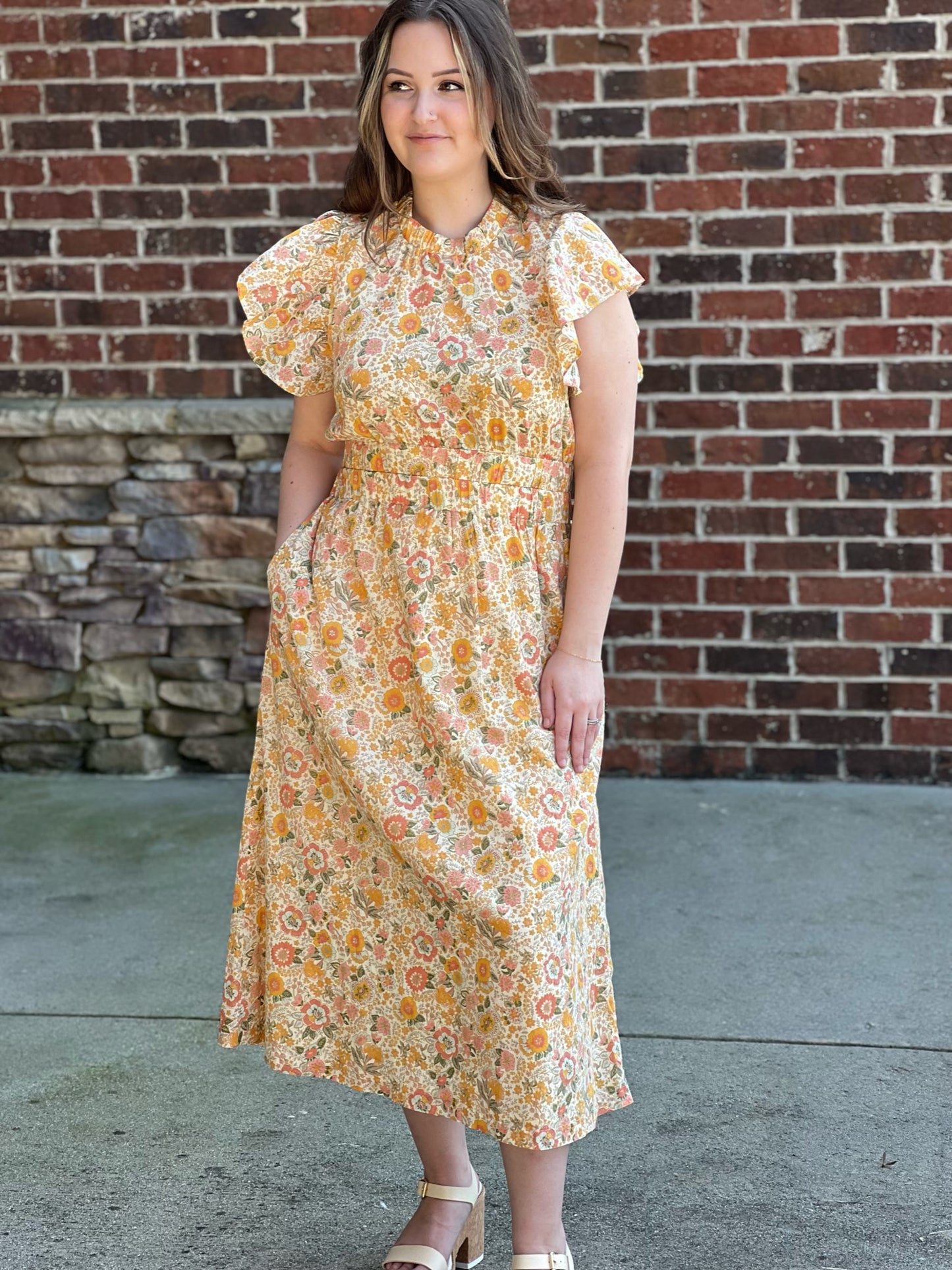 Monterey Print Dress